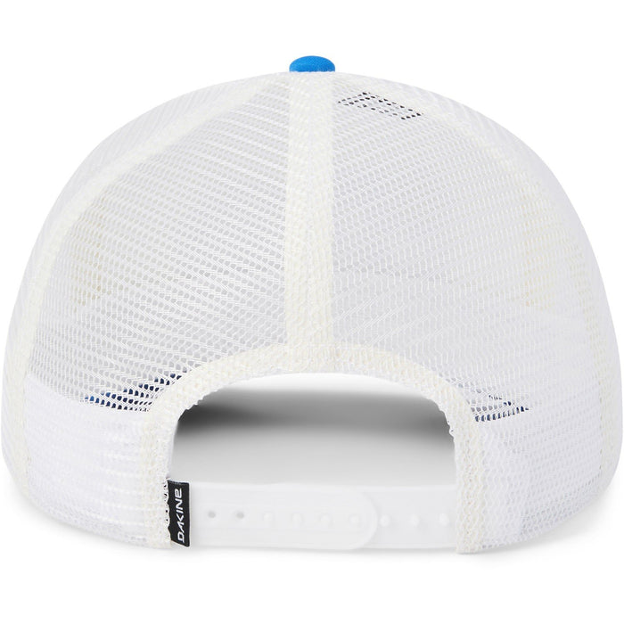 Dakine Vacation Trucker High Crown Snapback Hat On Vacation Blue White New