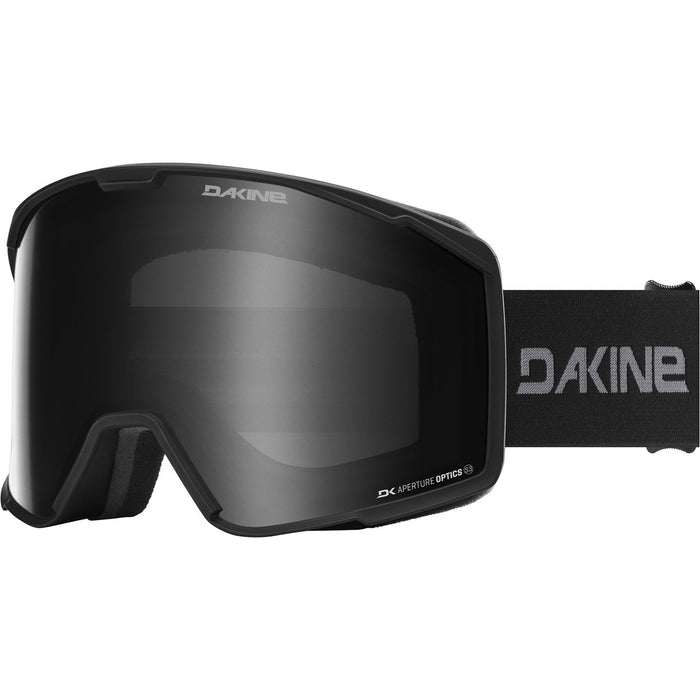 Dakine Venue Plus Ski / Snow Goggles, Black Frame, Black Lens Plus Storm Yellow