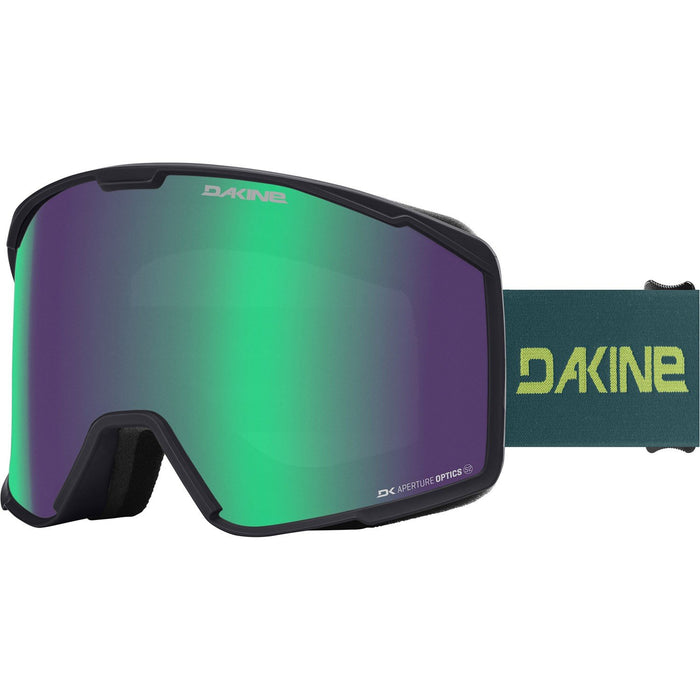 Dakine Venue Plus Snow Goggles, Mediterranea, Green Mirror Lens Plus Storm Rose