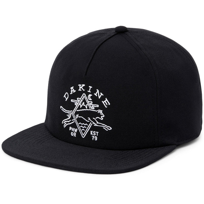 Dakine Team Unstructured Cap Vinny T Adjustable Strap Flat Brim Hat Black New