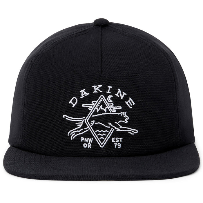 Dakine Team Unstructured Cap Vinny T Adjustable Strap Flat Brim Hat Black New