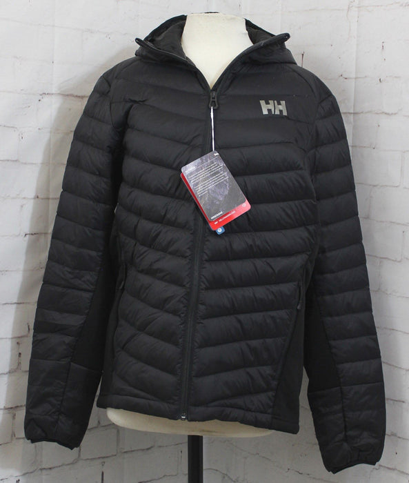 Helly Hansen Men's Verglas Hood Down Hybrid Insulator Jacket, Medium Black New