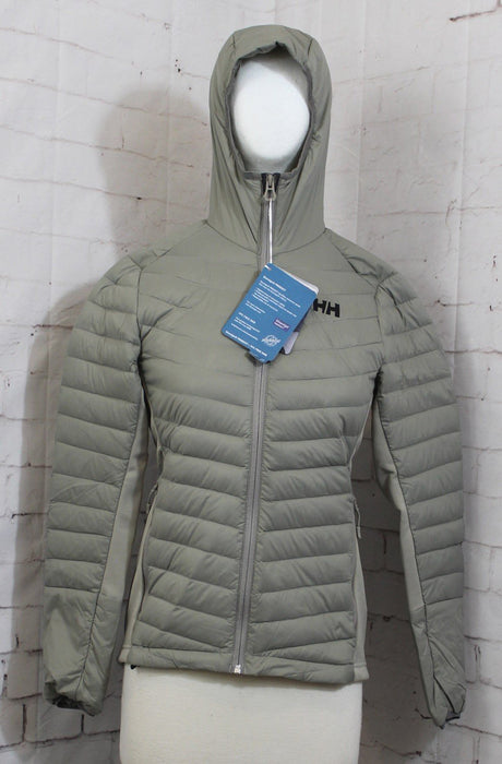 Helly Hansen Women's Verglas Hood Down Hybrid Insulator Jacket, Medium Terrazzo