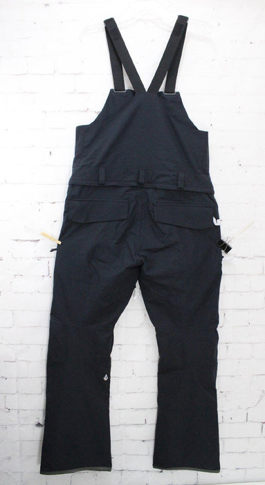 Volcom Roan Bib Overall Snow Pants Men's Large Black