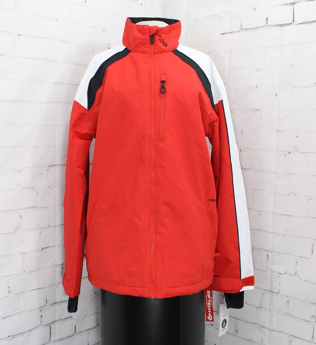 Volcom Sethro Snowboard Jacket, Men's Medium Red