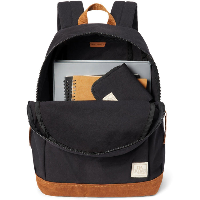 Dakine Wednesday Canvas Backpack 21L Black Onyx New