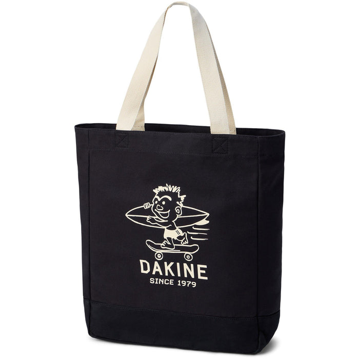 Dakine Weekly Tote LT 20L Cotton Canvas Shoulder Bag, Arlo Black New
