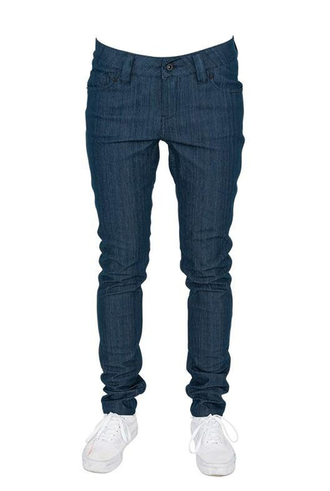 L1TA One Pant Snowboard Pants Womens Size Small Raw Blue Denim