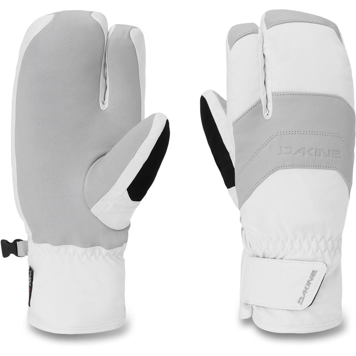 Dakine Camaro Short Snowboard Trigger Mitts, Women's Medium, White New