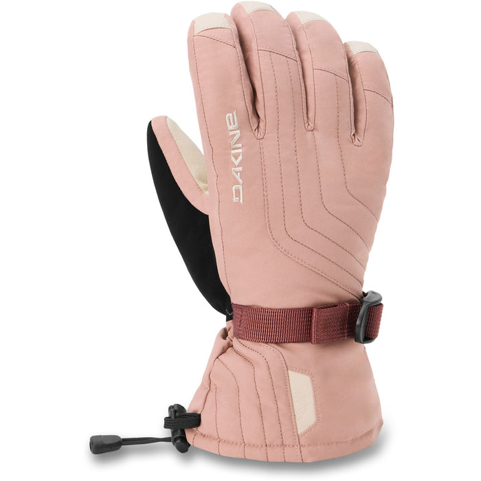Dakine Camino 2.0 Leather DLX Snowboard Gloves Women's Medium Burlwood w/ Liners