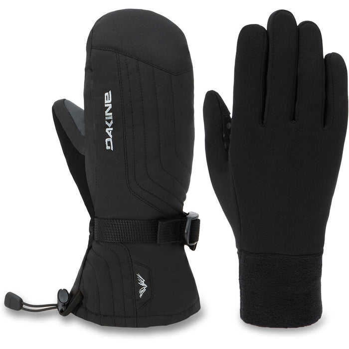 Dakine Camino 2.0 Snowboard Mitts w/ Removable Liners, Women's Medium, Black New