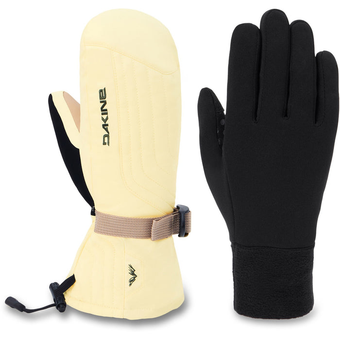 Dakine Camino 2.0 Snowboard Mitts w/ Removable Liners Women's Medium Pear Sorbet