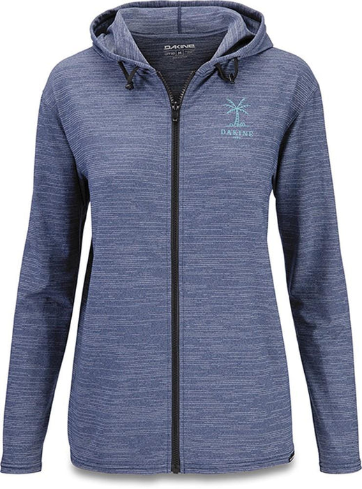 Dakine Dauntless Front Zip Surf Hoodie, Women's Medium, Night Sky Heather New