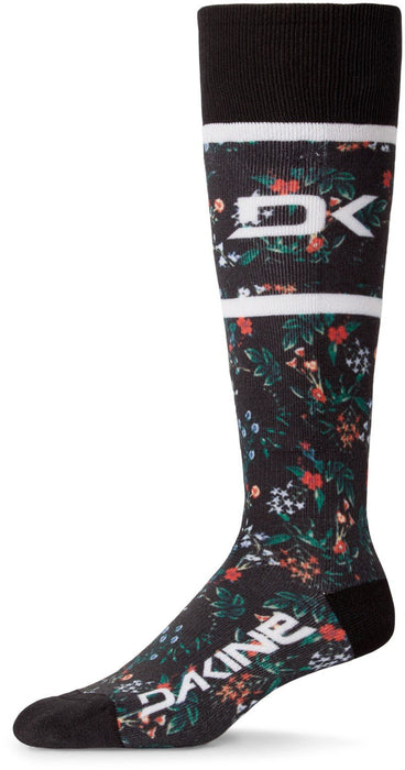 Dakine Women's Freeride Medium Weight Snowboard Socks S/M Wildflower New