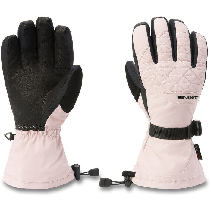 Dakine Leather Camino Gloves Women's Medium Burnished Lilac w/ Removable Liners