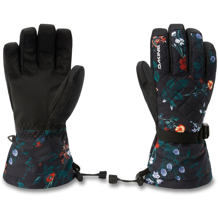 Dakine Lynx Snowboard Gloves Women's Medium Wildflower Print New