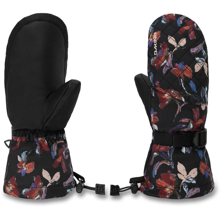 Dakine Lynx Snowboard Mitts, Women's Medium, Dark Ephemera New
