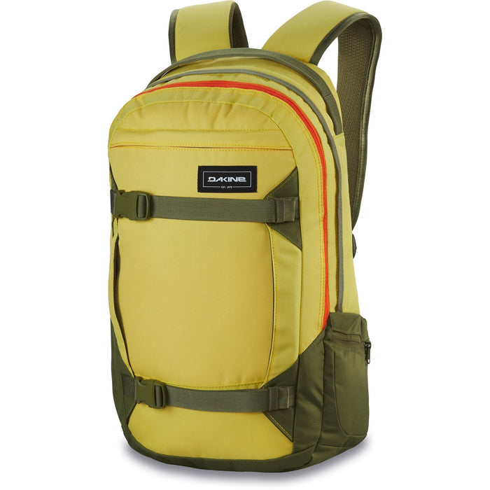 Dakine Women's Mission 25L Snowboard and Ski Backpack Beach Ball Yellow New