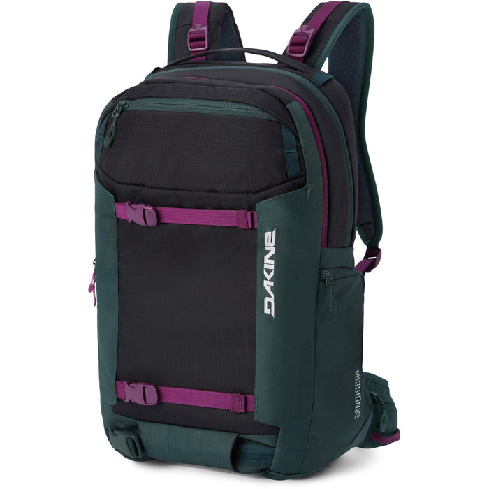 Dakine Women's Mission Pro 25L Snowboard and Ski Backpack Darkest Spruce New