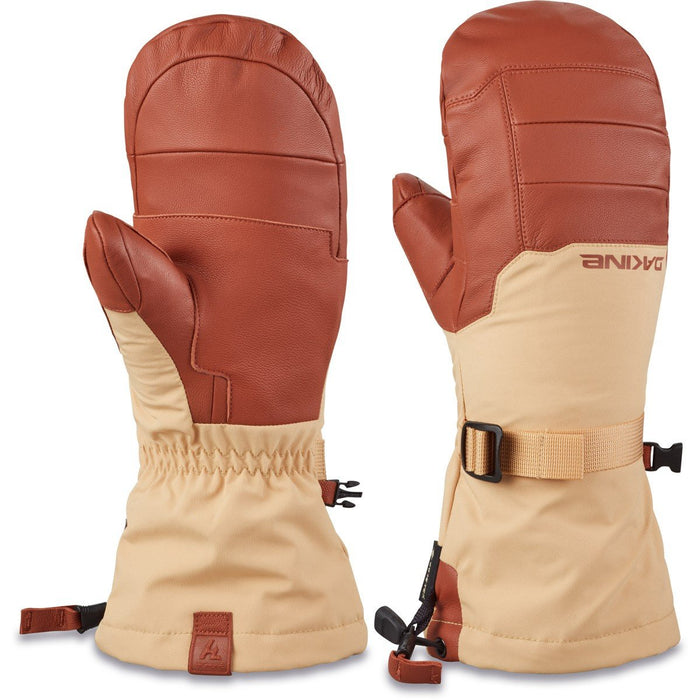 Dakine Phoenix Gore-Tex Snowboard Mitts Women's Medium Gingerbread/Orange New