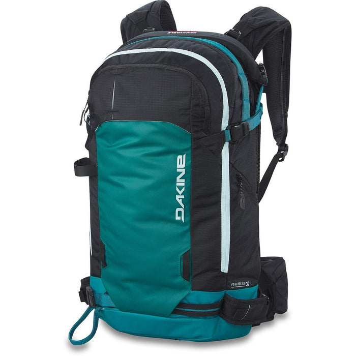 Dakine Women's Poacher RAS 32L Backpack Deep Lake Removable Airbag System New