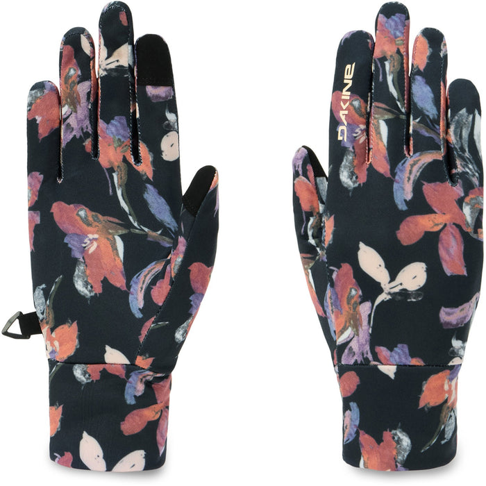 Dakine Rambler Liner Glove, Ski / Snowboard Gloves, Womens Medium, Dark Ephemera