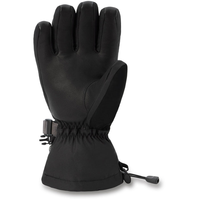 Dakine Sequoia 2.0 Leather DLX Gore Tex Snowboard Gloves, Women's Medium, Black