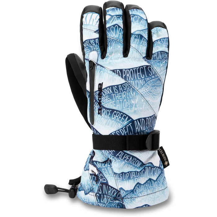 Dakine Sequoia 2.0 Gore-Tex Snowboard Gloves, Women's Medium, Kingdom Mountains
