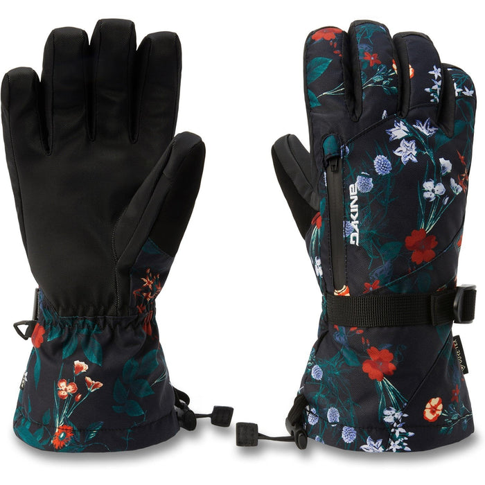 Dakine Sequoia Gore-Tex Snowboard Gloves Women's Large Wildflower New