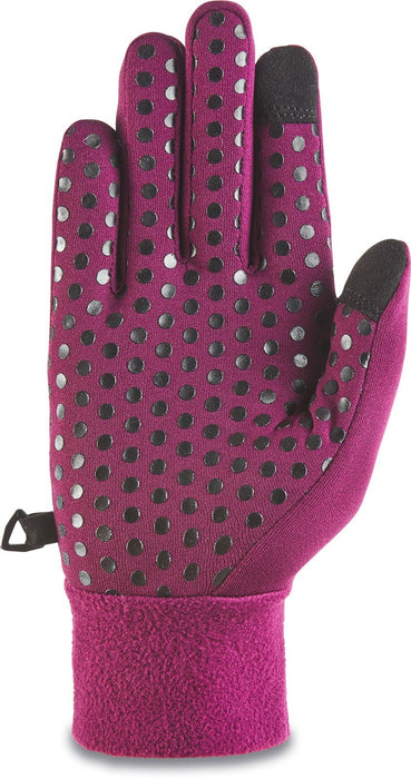 Dakine Women's Snowboard Storm Liner Gloves Small Grapevine New