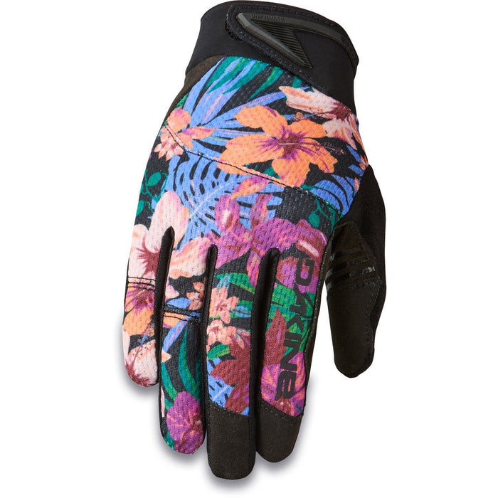 Dakine Syncline Gel Cycling Bike Gloves, Women's Medium, Black Tropidelic Print