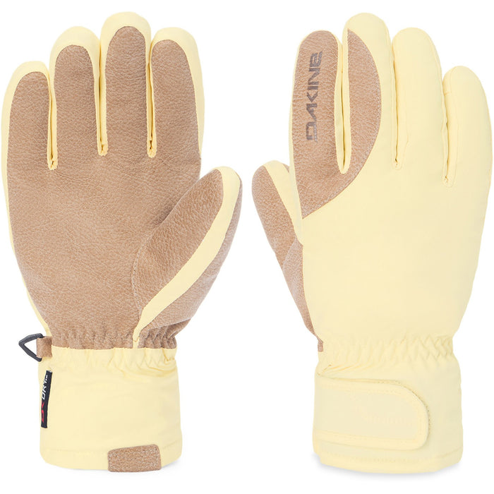 Dakine Tahoe Short Snowboard Gloves, Women's Medium, Pear Sorbet New