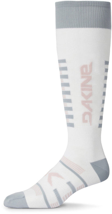 Dakine Women's Thinline Wool Blend Snowboard Socks S/M White / Burnished Lilac