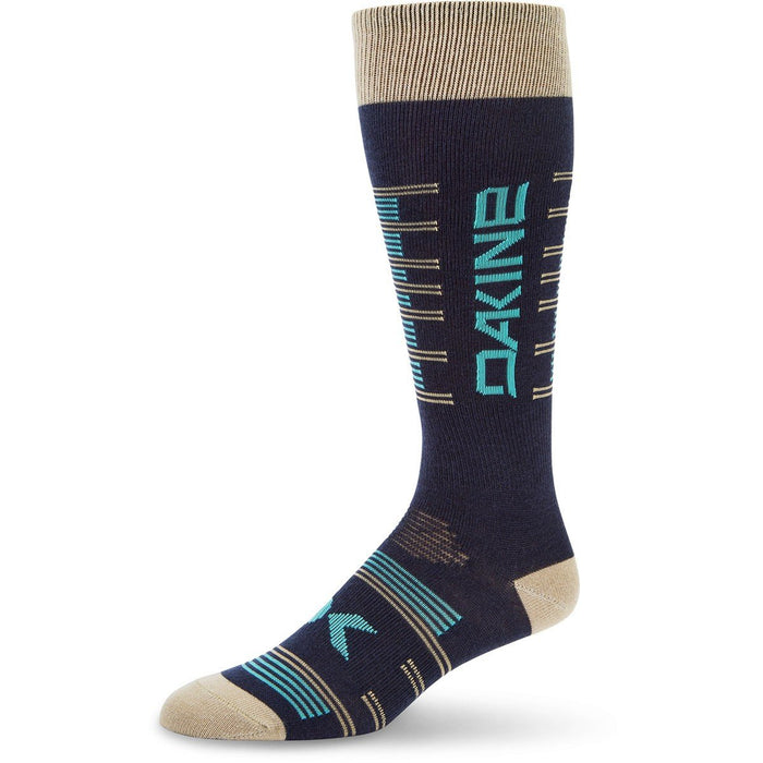 Dakine Women's Thinline Wool Blend Snowboard Socks S/M Night Sky New