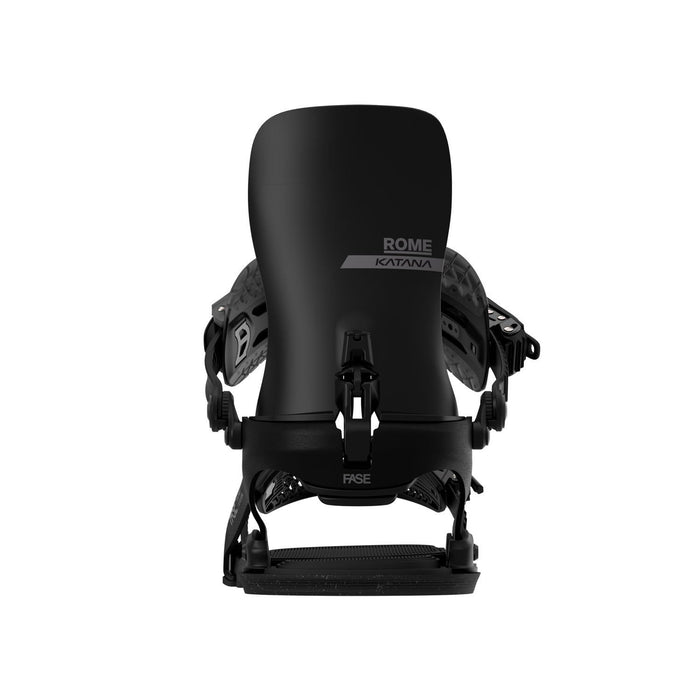 Rome Women's Katana AW FASE Snowboard Bindings M/L (Womens US 9-11.5) Black 2027