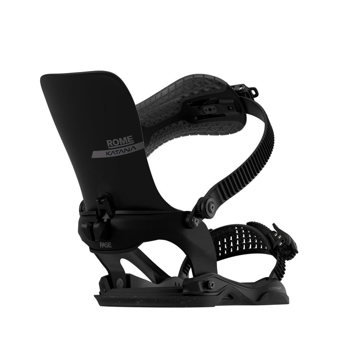 Rome Women's Katana AW FASE Snowboard Bindings M/L (Womens US 9-11.5) Black 2027