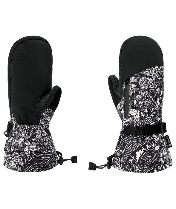 Dakine Sequoia Gore-Tex Snowboard Mitts Women's Medium Kingdom Black New