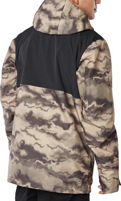 Dakine Wyeast Shell Snowboard Jacket, Men's Large, Ashcroft Camo / Black New