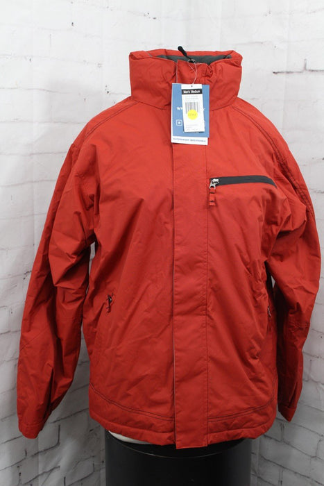 White Sierra Northwoods Insulated Ski Jacket Men's Medium Clay