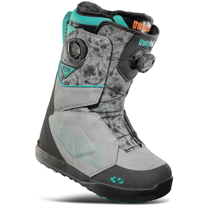 Thirtytwo Lashed Double Boa Snowboard Boots, US Women's Size 9, Grey New 2025