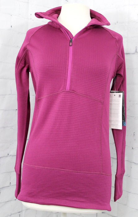 Burton AK Lift Half Zip Pullover Fleece Long Sleeve Top Women's Small Poison New