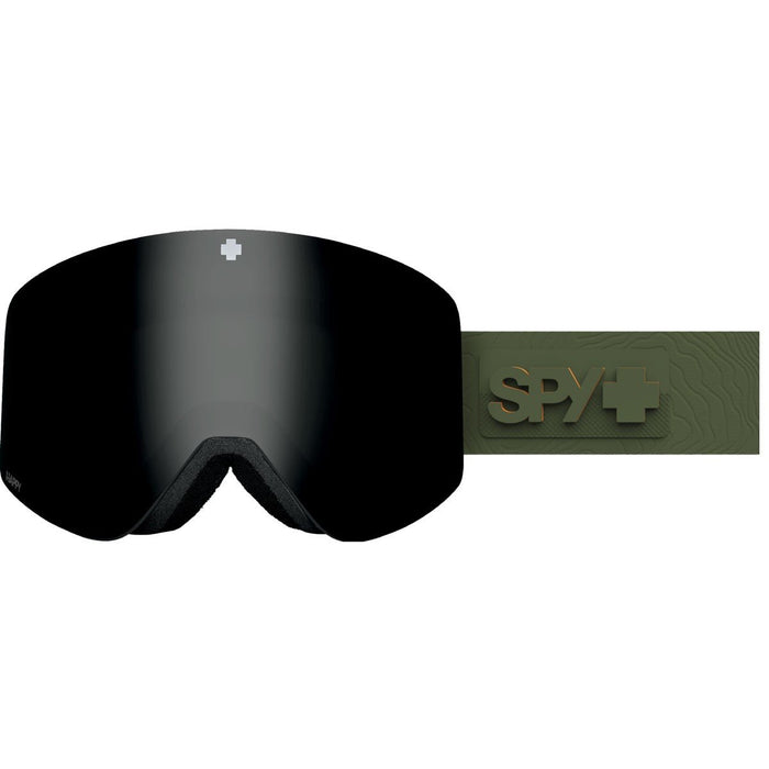 Spy Marauder Snow Goggles Olive Topo, HB Black Mirror + HB LL Coral Bonus Lens