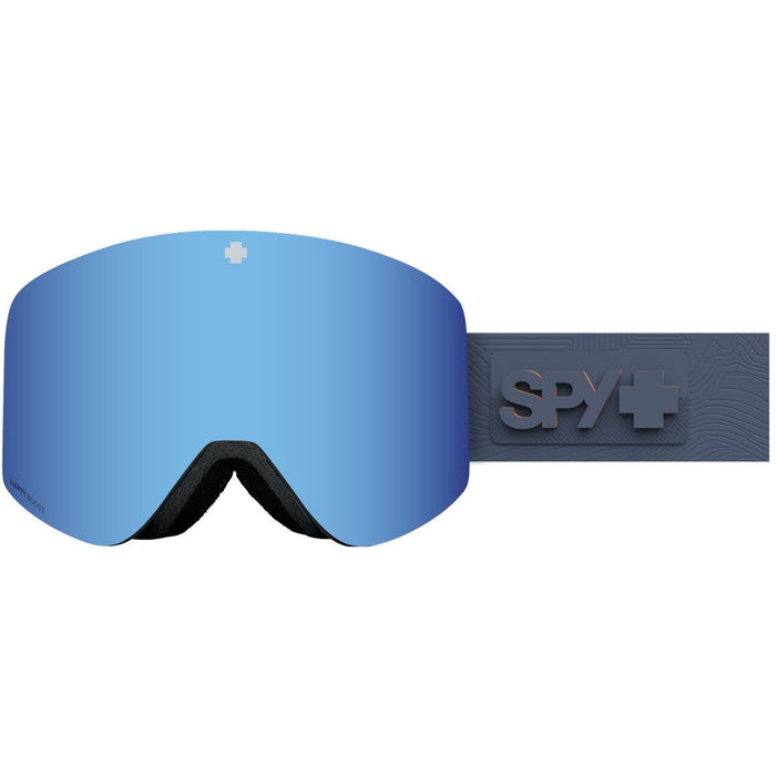 Spy Marauder Snow Goggles Navy Sea of Peaks, HB Ice Blue Mirror + HB Coral Lens