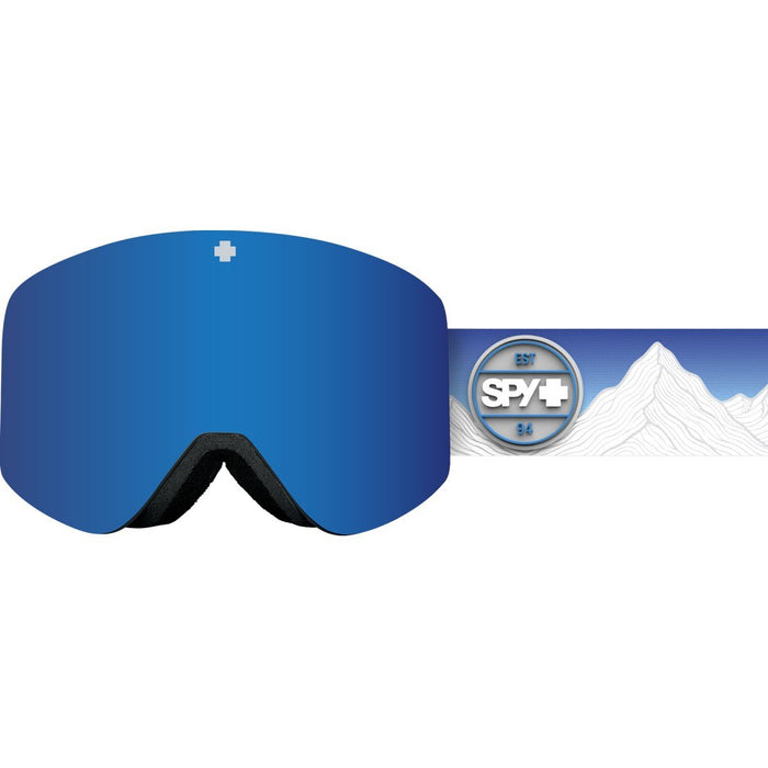 Spy Marauder SE Snow Goggles MTN Scape Blue Sky, Rose Dark Blue Mirror + LL Pink