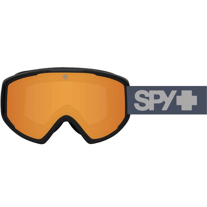 Spy Crusher Elite Snow Goggles Matte Black / Blue Frame, LL Persimmon Lens New