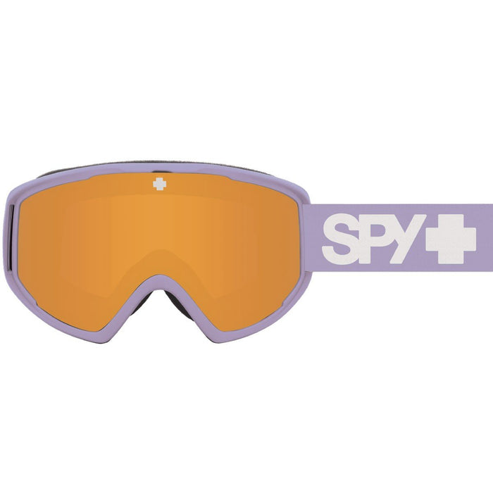 Spy Crusher Elite Jr Snow Goggles Matte Pastel Purple Frame, LL Persimmon Lens
