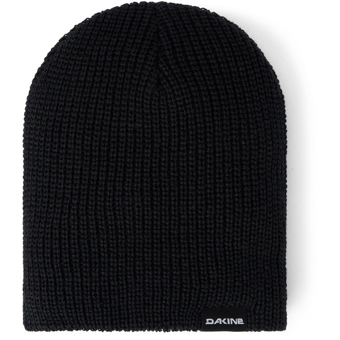 Dakine Youth Tall Boy Beanie Rib Knit Unisex Kids Solid Black New