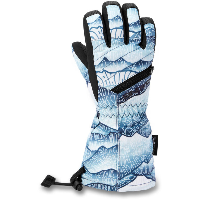 Dakine Youth Tracker Snowboard Gloves Kids' Medium M 6-8 years Kingdom Mountains