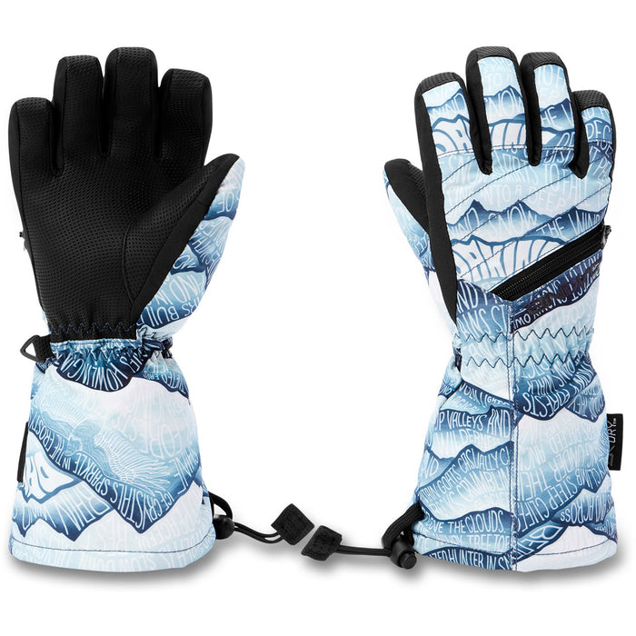 Dakine Youth Tracker Snowboard Gloves Kids' Medium M 6-8 years Kingdom Mountains