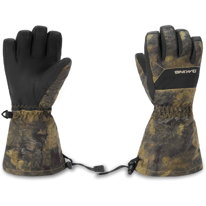 Dakine Youth Yukon Snowboard Gloves Kid's Medium Earth Topo New
